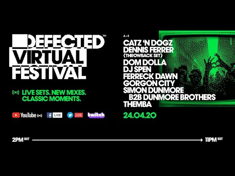 Defected Virtual Festival 4.0 - #StayHome #WithMe