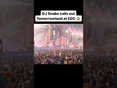 DJ Snake "Fuck Tomorrowland" at EDC Las Vegas #edclv