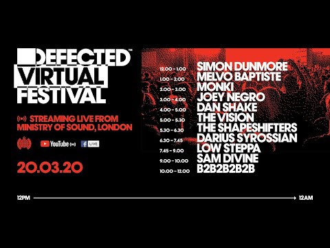 Defected Virtual Festival 2020: Defected In Your House @ Ministry Of Sound