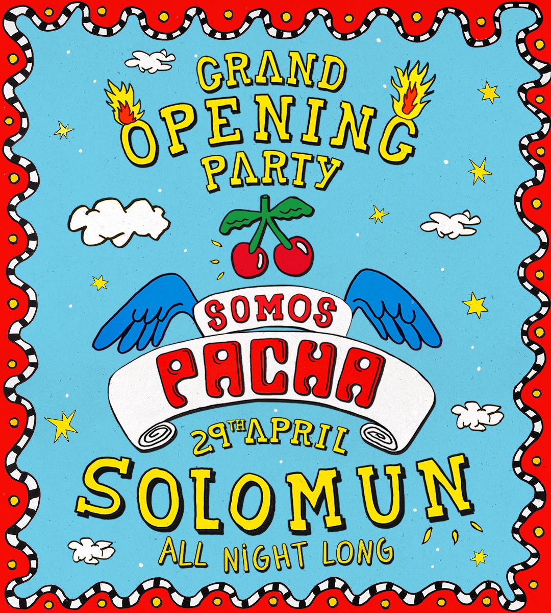 Pacha Ibiza opening party 2022 summer season - Solomun all night long